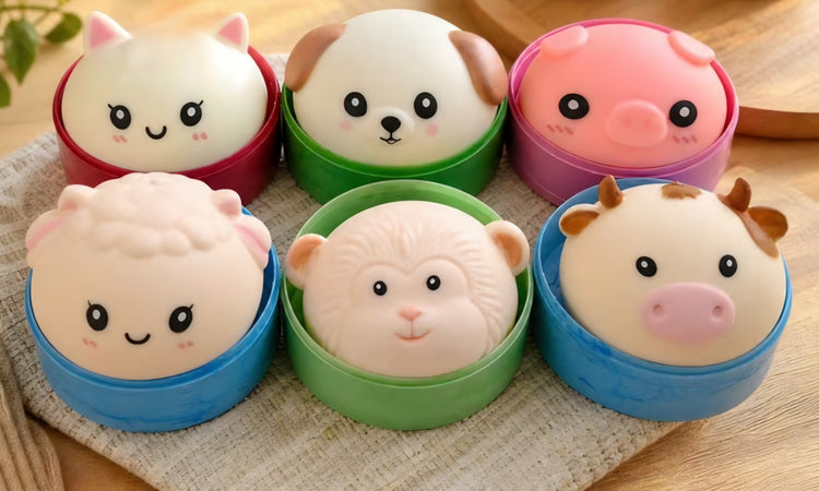 Animal Face Dumplings