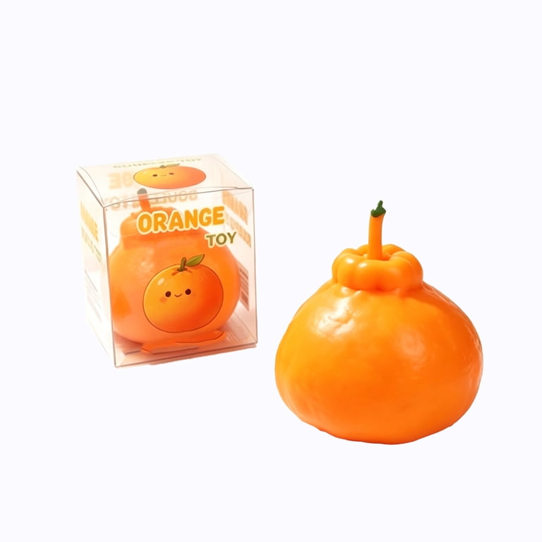 Crunchy Orange Squishy Toy