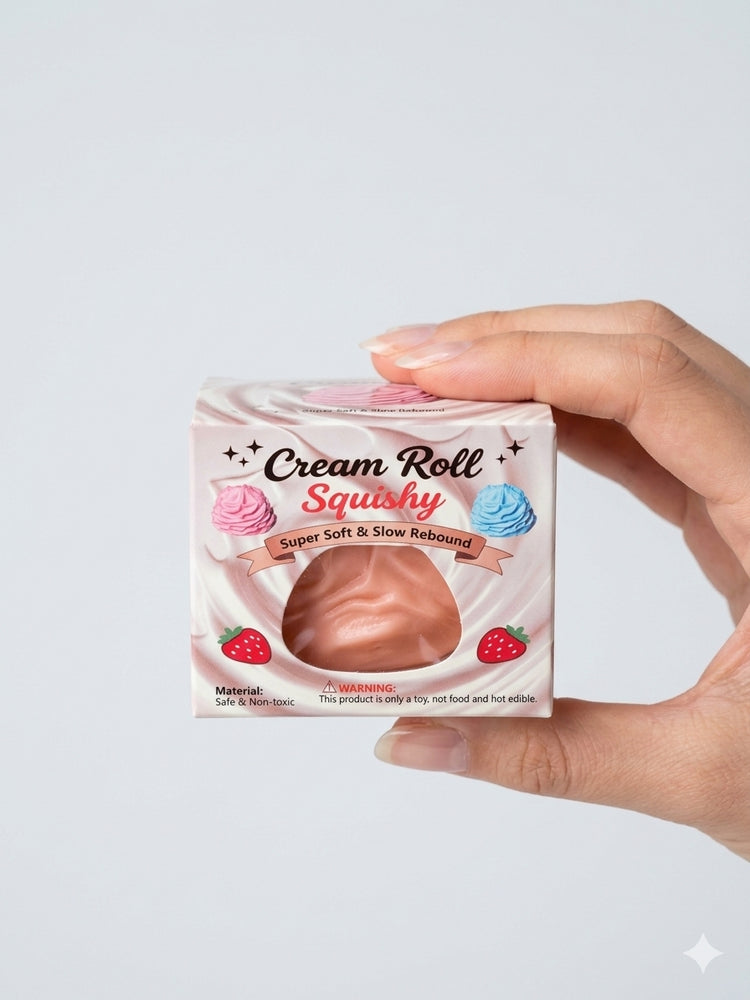 Crunchy Squishy Cream Roll